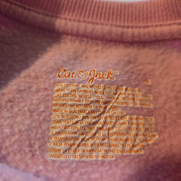 Cat&Jack Dino Sweater 2T - Picture 3 of 4